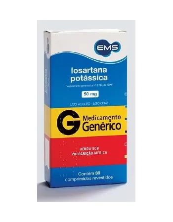 LOSARTANA POTASSICA 50MG C/30 COMP (48)