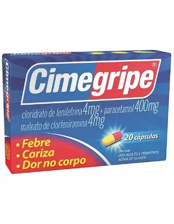 CIMEGRIPE C/ 20 CAPSULAS