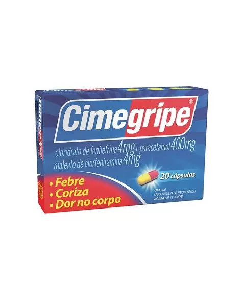 CIMEGRIPE C/ 20 CAPSULAS