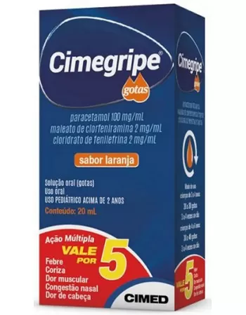 CIMEGRIPE SOL ORAL 20 ML (150)