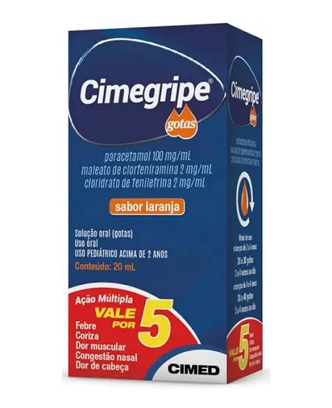 CIMEGRIPE SOL ORAL 20 ML (150)