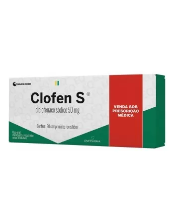 CLOFEN S 50MG C/ 20 COMP