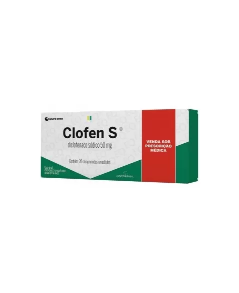 CLOFEN S 50MG C/ 20 COMP