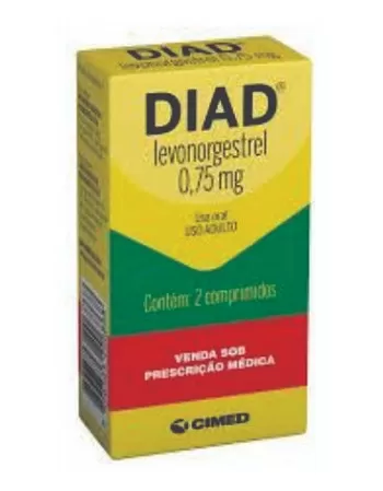 DIAD 0,75 MG C/2 (150)LEVONOGESTREL