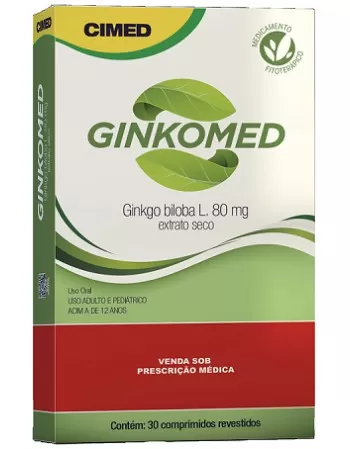 GINKOMED 80MG C/30 CPR(120)