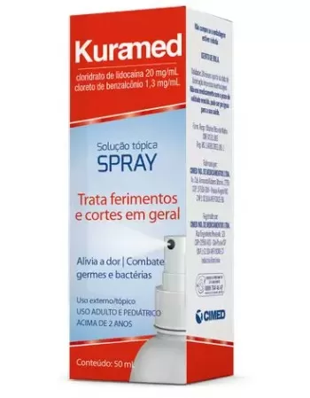 KURAMED SOL TOP FR SPR 50ML