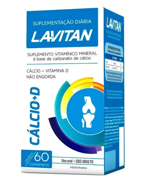 LAVITAN CALCIO 600MG COMP FR C 60