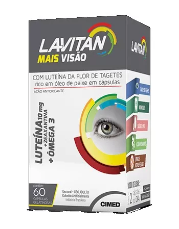 LAVITAN MAIS VISAO CAPS FR C/ 60