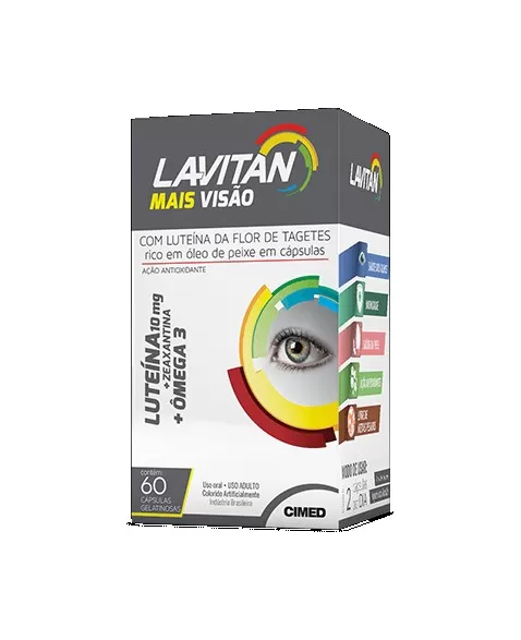 LAVITAN MAIS VISAO CAPS FR C/ 60