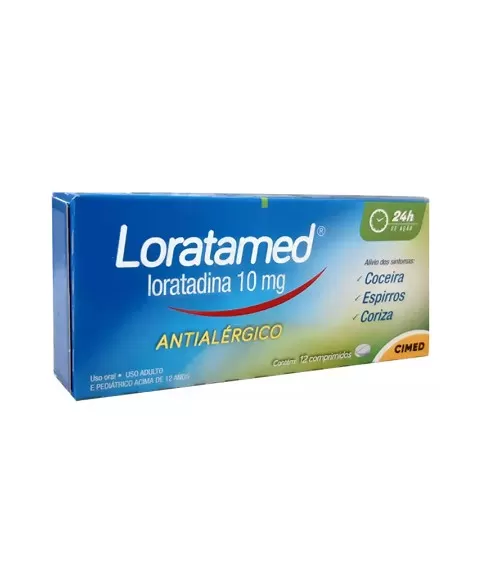 LORATAMED 10 MG C/ 12 COMP