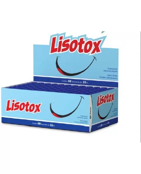 LISOTOX C/ 60 FLACONETES 10ML