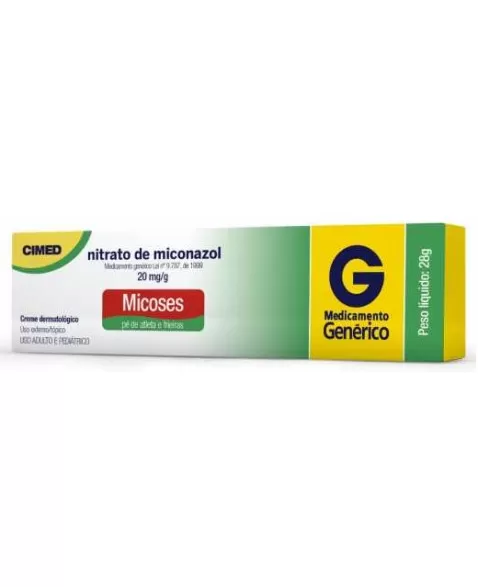 NITRATO DE MICONAZOL CREM BG 28G