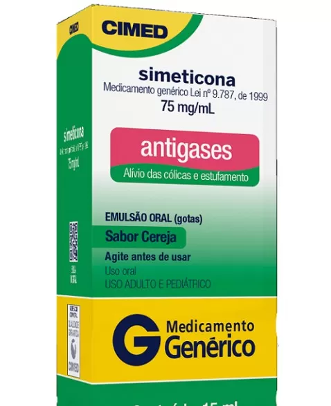 SIMETICONA 75 MGML EMU OR FR 15 ML