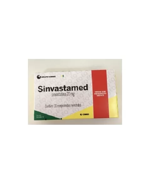 SINVASTAMED (SINVASTATINA) 20MG C/ 30COM