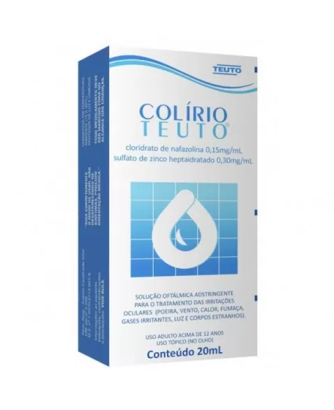 COLIRIO TEUTO 20ML(NAFAZ.+SULF.ZINCO)100