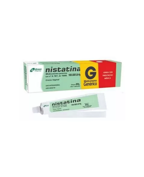 NISTATINA 60G CREME VAGINAL 1 APLICADOR