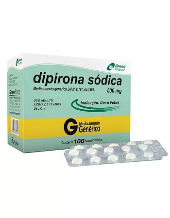 DIPIRONA 500MG C/ 100 CPR