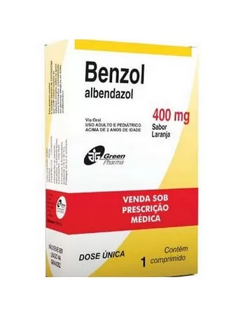 BENZOL 400MG X 1 CPR (ALBENDAZOL)