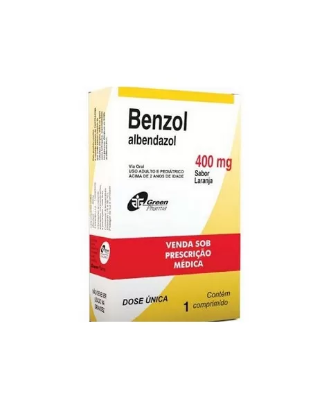 BENZOL 400MG X 1 CPR (ALBENDAZOL)