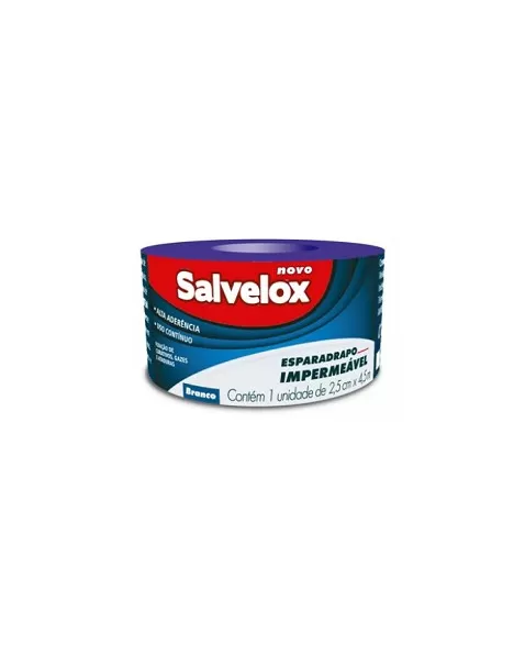 ESPARADRAPO SALVELOX 2,5CMX4,5M IMPERMEA