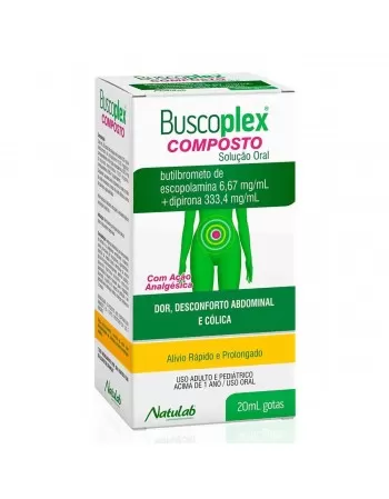 BUSCOPLEX COMPOSTO GOTAS 20ML 1CTX200FR