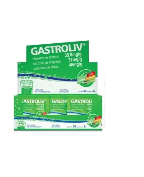 GASTROLIV LIMAO 50 SCHS 5G(HIDR+ALUM+M