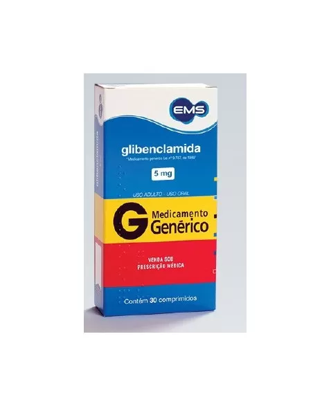 GLIBENCLAMIDA 5MG C/30 COMP LG(48)