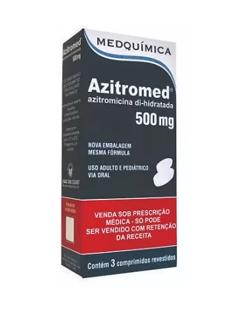 AZITROMED 500MG C/03 CPR(ZITROMAX)*