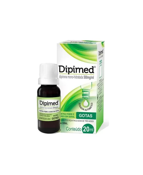 DIPIMED 500MG/ML FR 20ML (DIPIRONA)