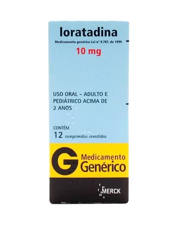 LORATADINA 10MG C/ 12 CPR