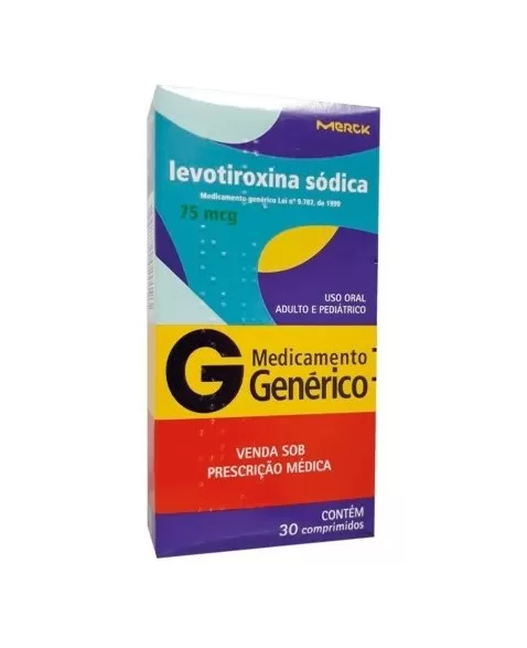 LEVOTIROXINA SODICA 75MCG C/30 CPR (2X15