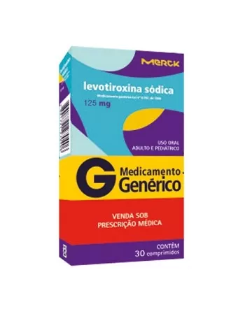 LEVOTIROXINA SODICA 125MCG C/30 CPR(2X15