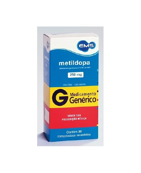 METILDOPA 250MG C/30 COMP(100)