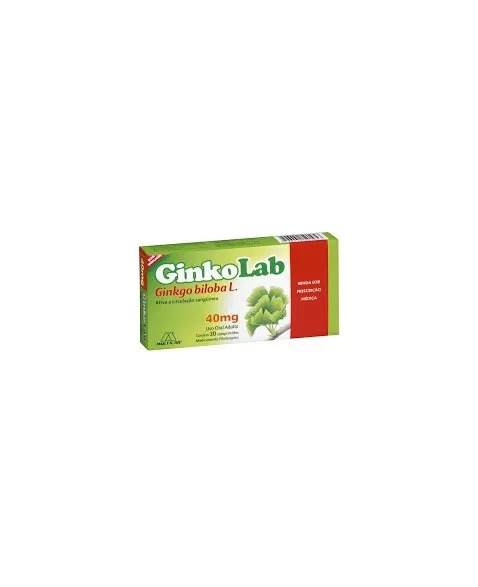 GINKOLAB 40MG C/30 COMP(GINKOBILOBA)(48)