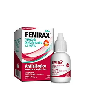 FENIRAX GOTAS 20ML(DEXCLORFENIRAMINA)96