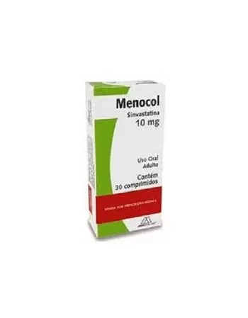 MENOCOL 10MG 30 CPRS(SINVASTATINA)