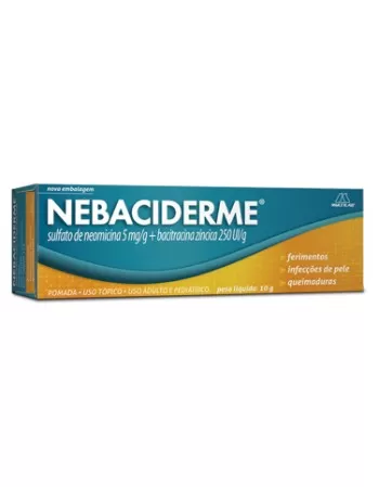 NEBACIDERME POM 10G(NEOM+BACITRACINA)119