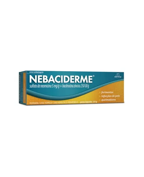 NEBACIDERME POM 10G(NEOM+BACITRACINA)119