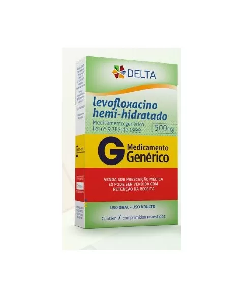 LEVOFLOXACINO 500MG 1 BLPT X 7CPR*