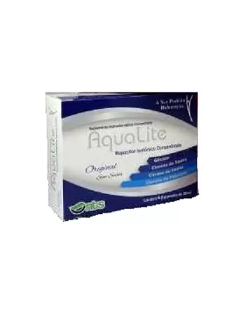 AQUALITE SEM SABOR 20ML C/ 4 FLACONETES