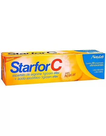 STARFOR C 10 EFERV(VITA C + ARGININA)100