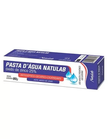 PASTADAGUA OXIDO ZINCO+ENXOFRE 80G