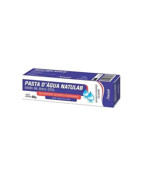 PASTADAGUA OXIDO ZINCO+ENXOFRE 80G