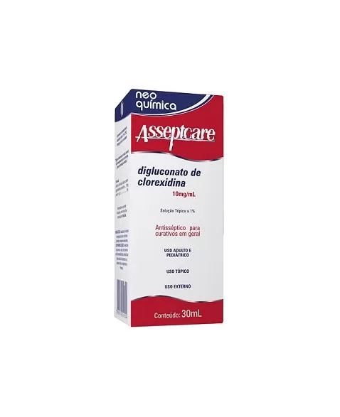 ASSEPTCARE 10MG SOL 30ML(CLOREXID)100