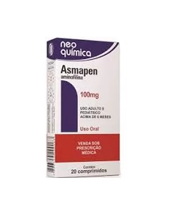 ASMAPEN 100MG C/20 COMP (AMINOFILINA)60