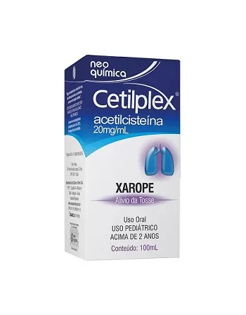 CETILPLEX 20MG XPE 100ML(ACETILCIST)60