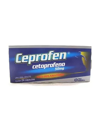 CEPROFEN 50MG C/24 COMP (CETOPROFENO)60