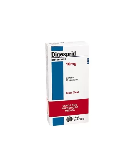 DIGESPRID 10MG 20CPS(BROMOPRIDA)60