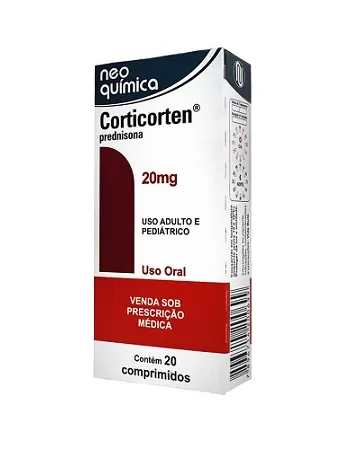 CORTICORTEN 20MG 20 COMP (PREDINISONA)60