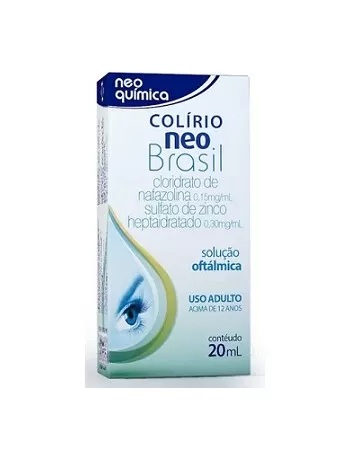 COLIRIO NEO BRASIL FR C/20ML (60)